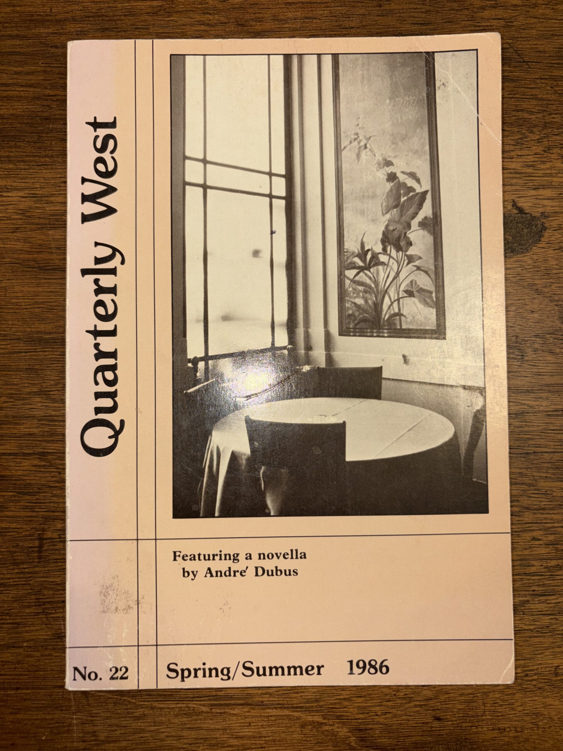 Quarterly West No. 22 – Spring/Summer 1986