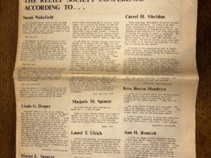 Exponent II Vol. VII No. I Arlington, Massachusetts Newspaper