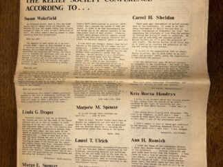 Exponent II Vol. VII No. I Arlington, Massachusetts Newspaper
