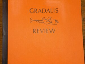 Gradalis Review Volume Two, Issue One – Fall 1973