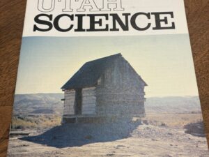 Utah Science Volume 38 Number 1 – March 1977