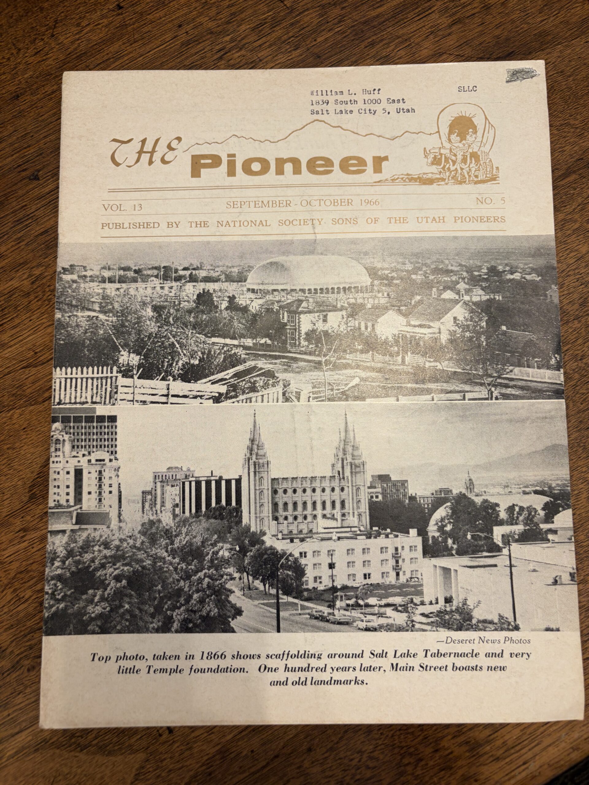 The Pioneer Vol. 13 No. 5 – September to October 1966