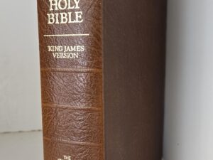 1979 — Holy Bible — LDS Edition — Brown Leather; Indexing on Page Edges