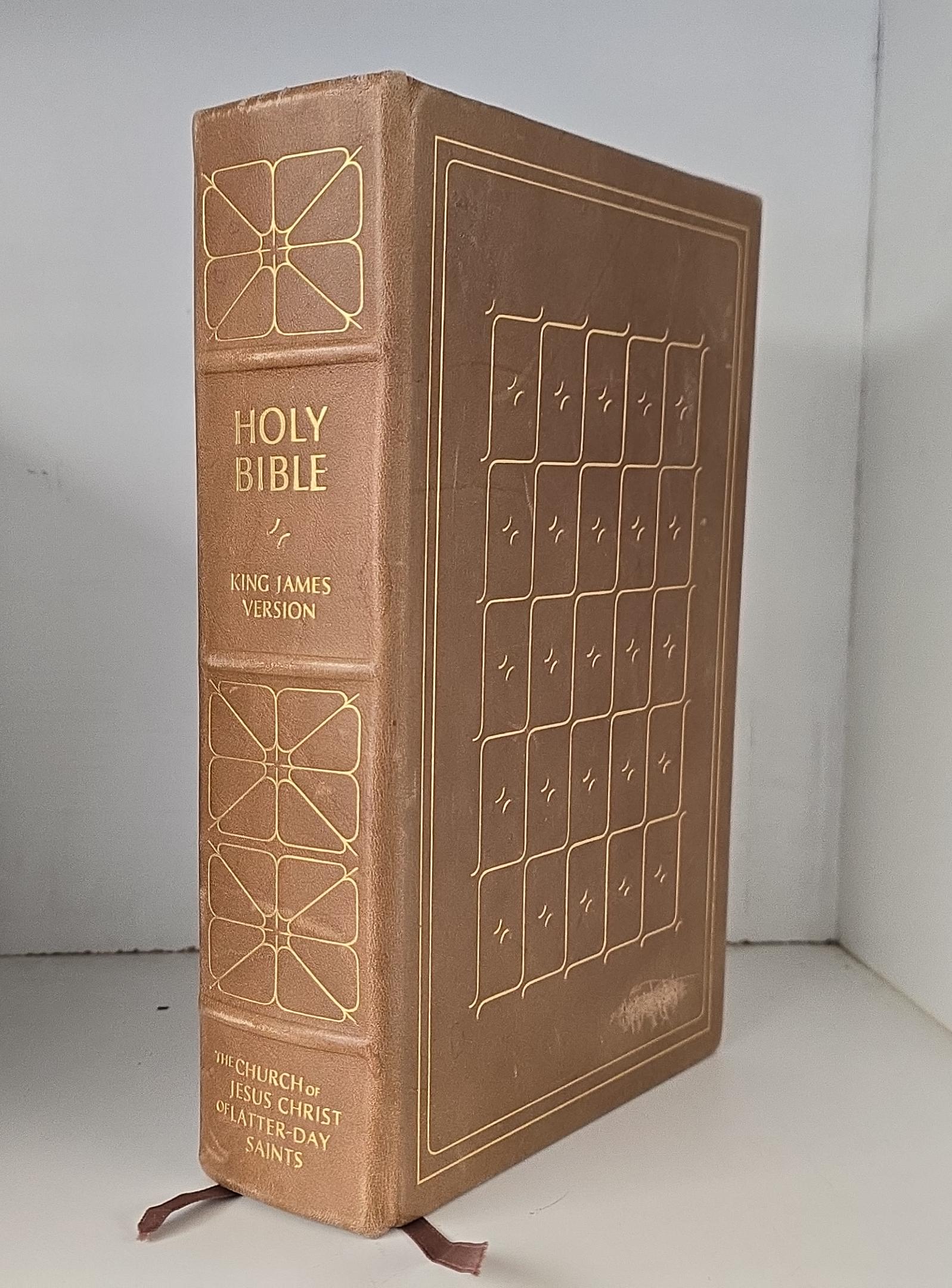1979 — Holy Bible — LDS Edition — Brown Leather Binding