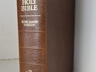 1979 --- Holy Bible --- LDS Edition --- Brown Leather; Indexing on Page Edges