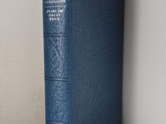 1983 --- Triple Combination --- Blue Bendable Leather Binding
