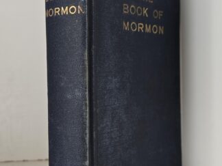 1920 --- Book of Mormon --- Blue Cloth --- With the "Connot" Error on Page 298
