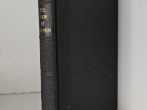 1924 — Book of Mormon — Black Hardcover — with Unique Photo and Inscription