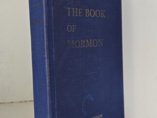 1961 --- Book of Mormon --- Priesthood Edition --- Blue Cloth Hardbound