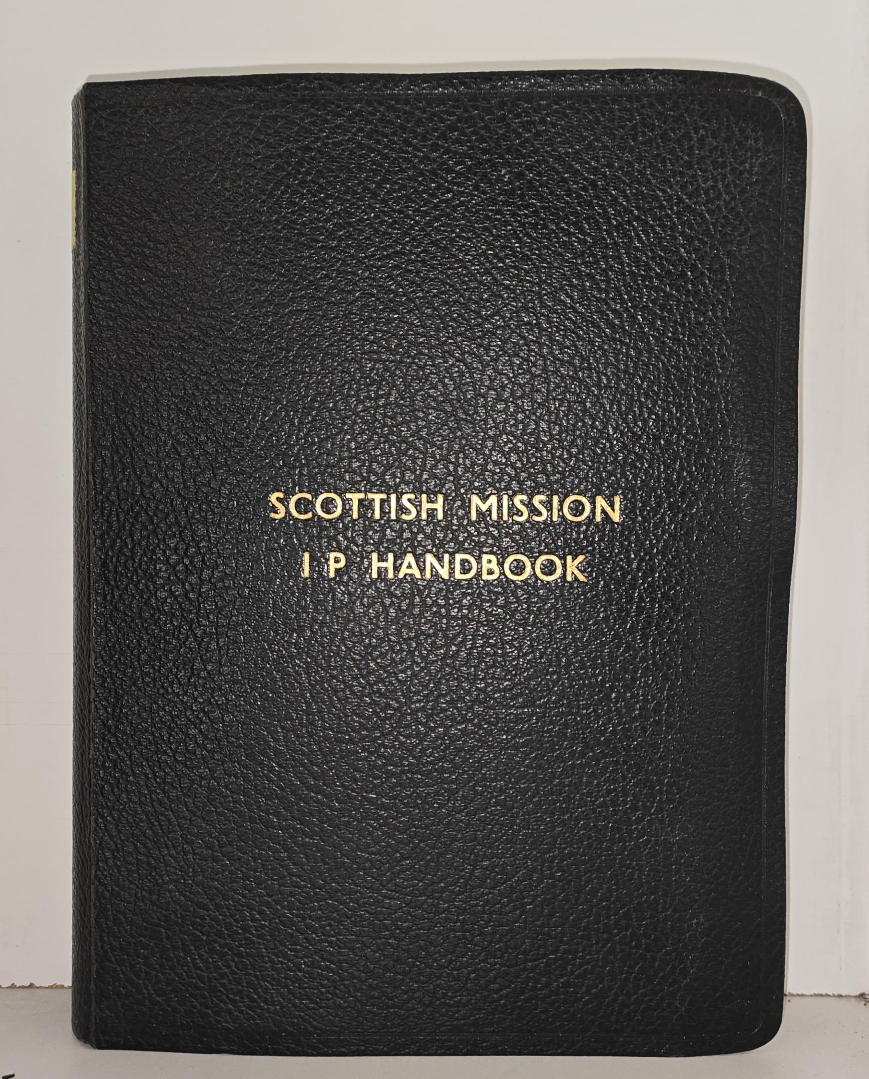 Scottish Mission I.P. Handbooks — Collection of 5 Binders