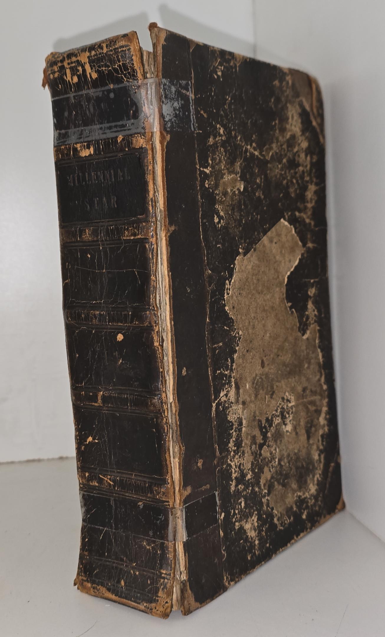 1852 — Millennial Star — with 2 LDS Pamphlets Bound In — Exclusive Salvation by John Jacques / Patriarchal Order by Orson Spencer