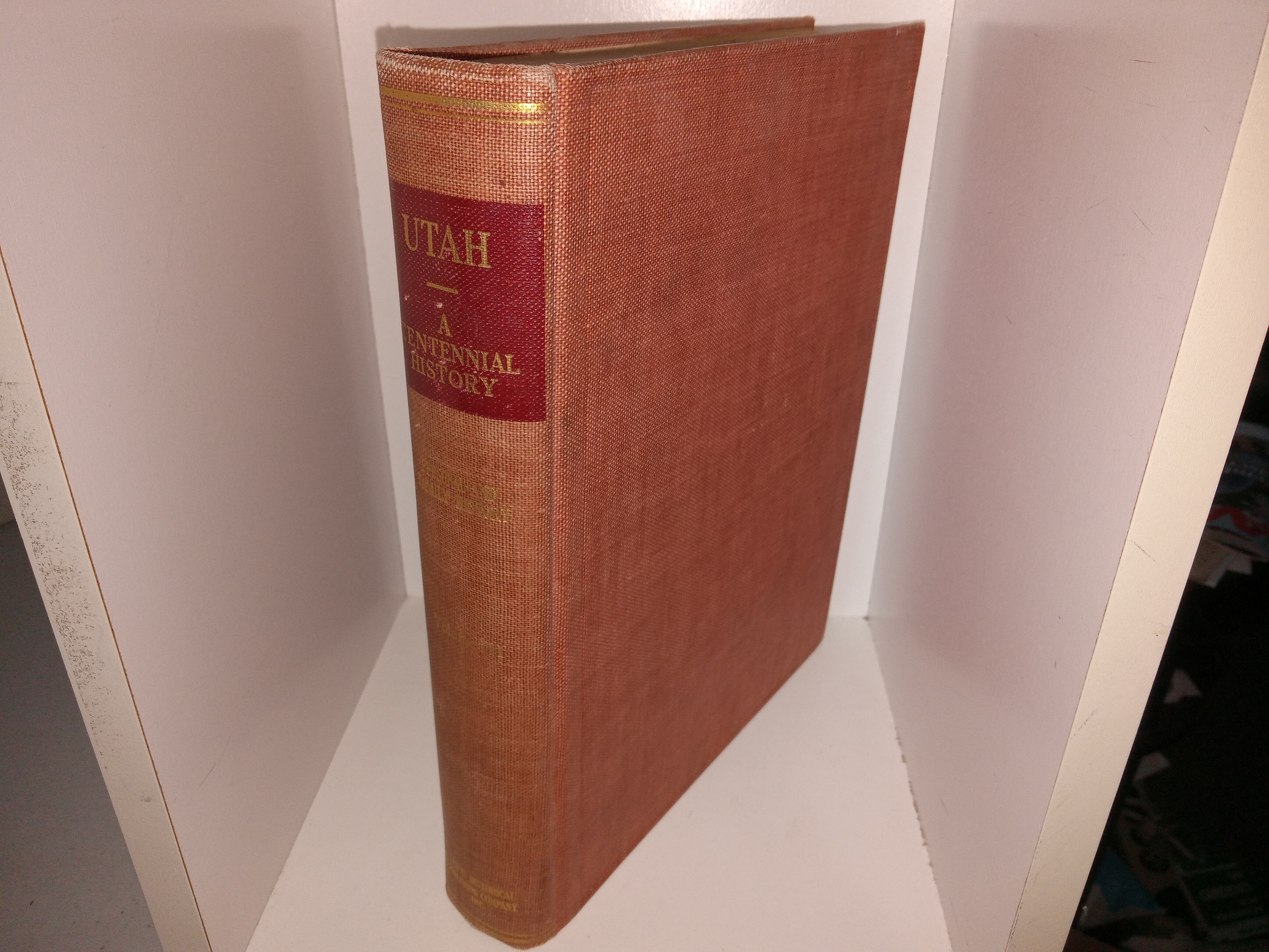 Utah: A Centennial History: Vol. 3, Personal and Family History (1949) ~ Unknown Author