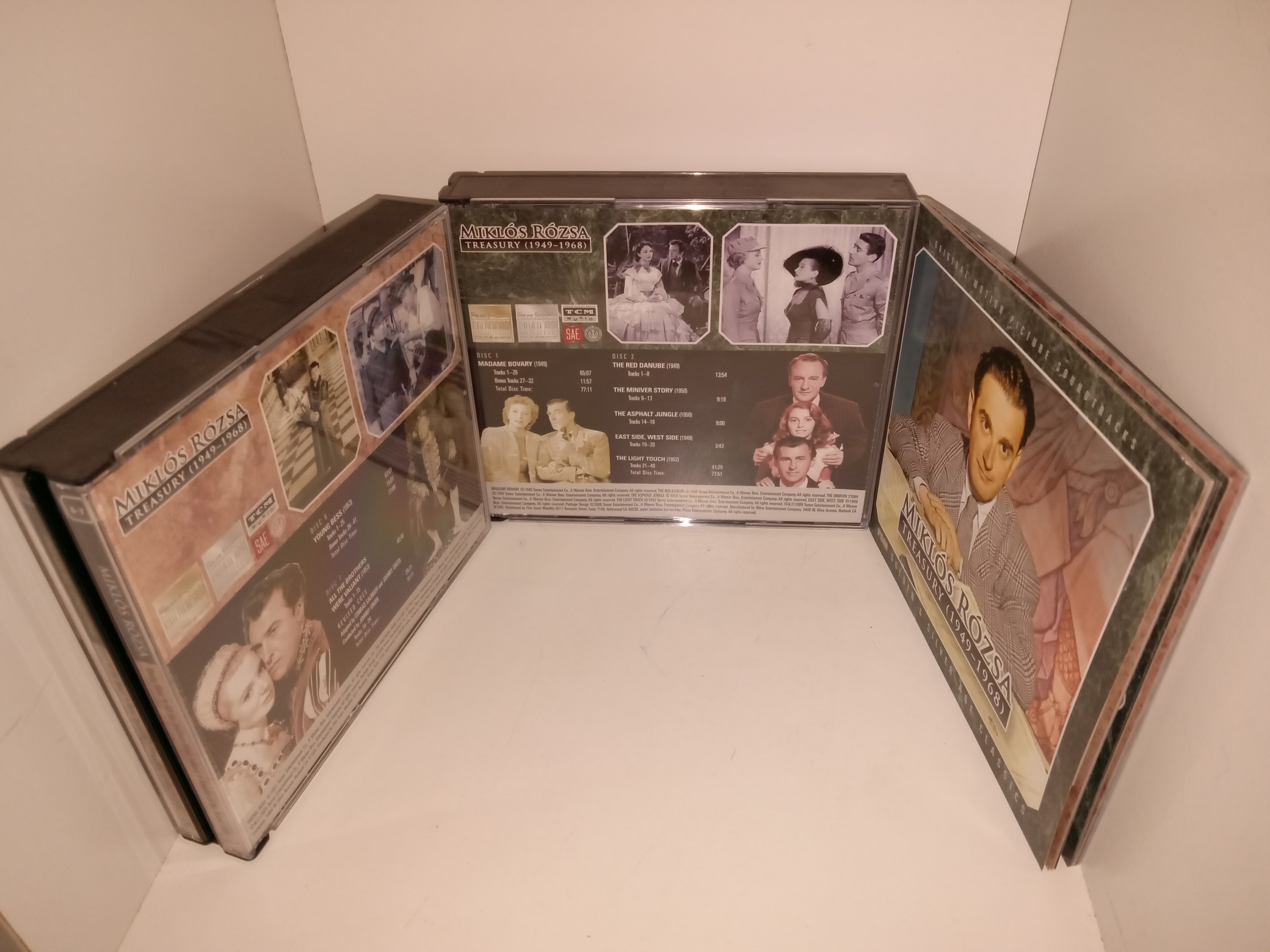 10 Music CDs & Booklet of Miklós Rózsa and His Music (2009)