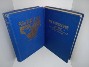 2 Books of LDS Poetry by Alfred Osmond: The Exiles: A Popular and Practical Discussion of the Science of Life and the Fine Art of Living / My Philosophy of Life (See Details)