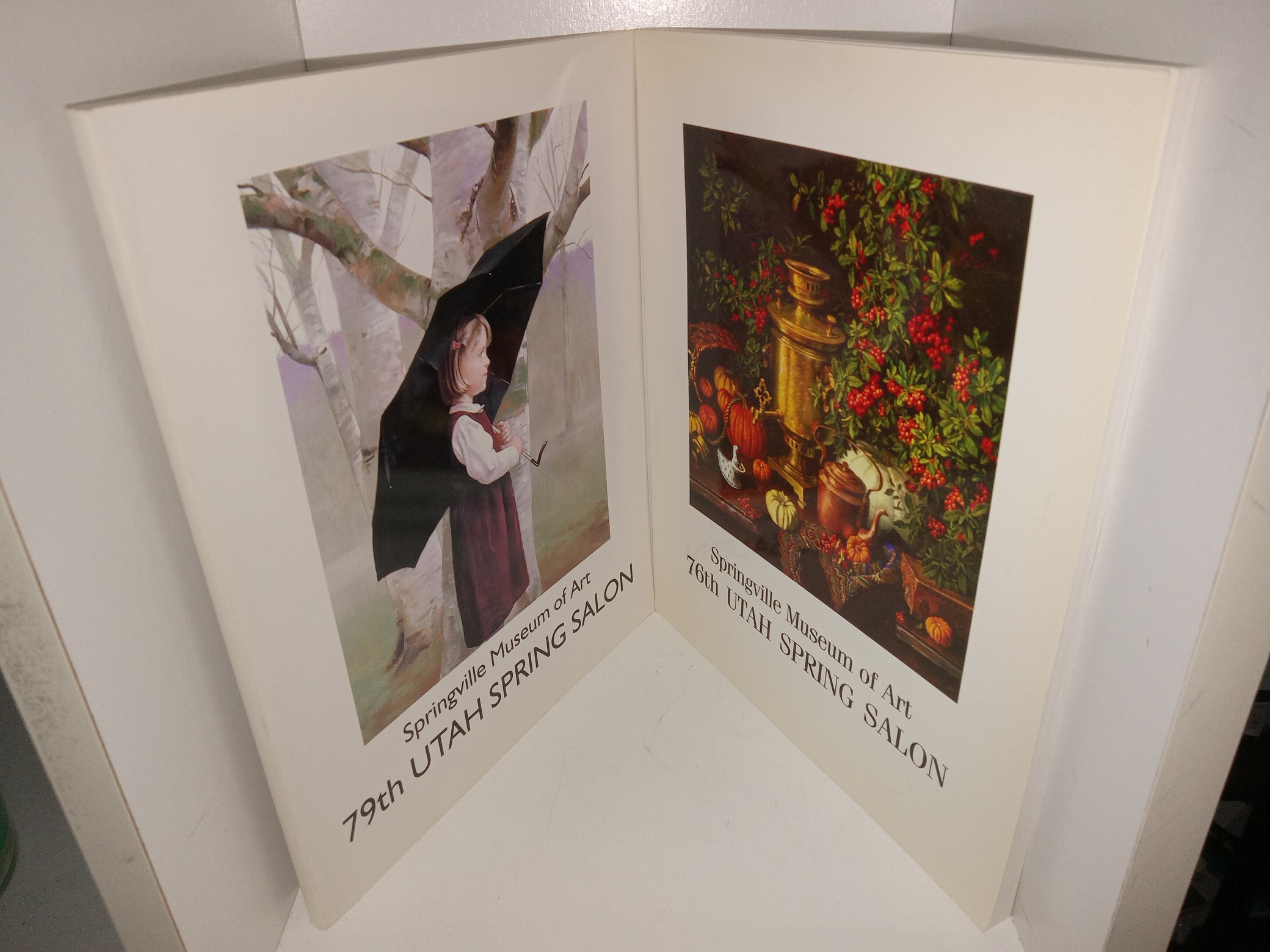 2 Springville Museum of Art Books: 76th Utah Spring Salon: 30th April - 2 July 2000 / 79th Utah Spring Salon