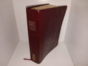 LDS, Burgundy Leather, Holy Bible: King James Version (2014)