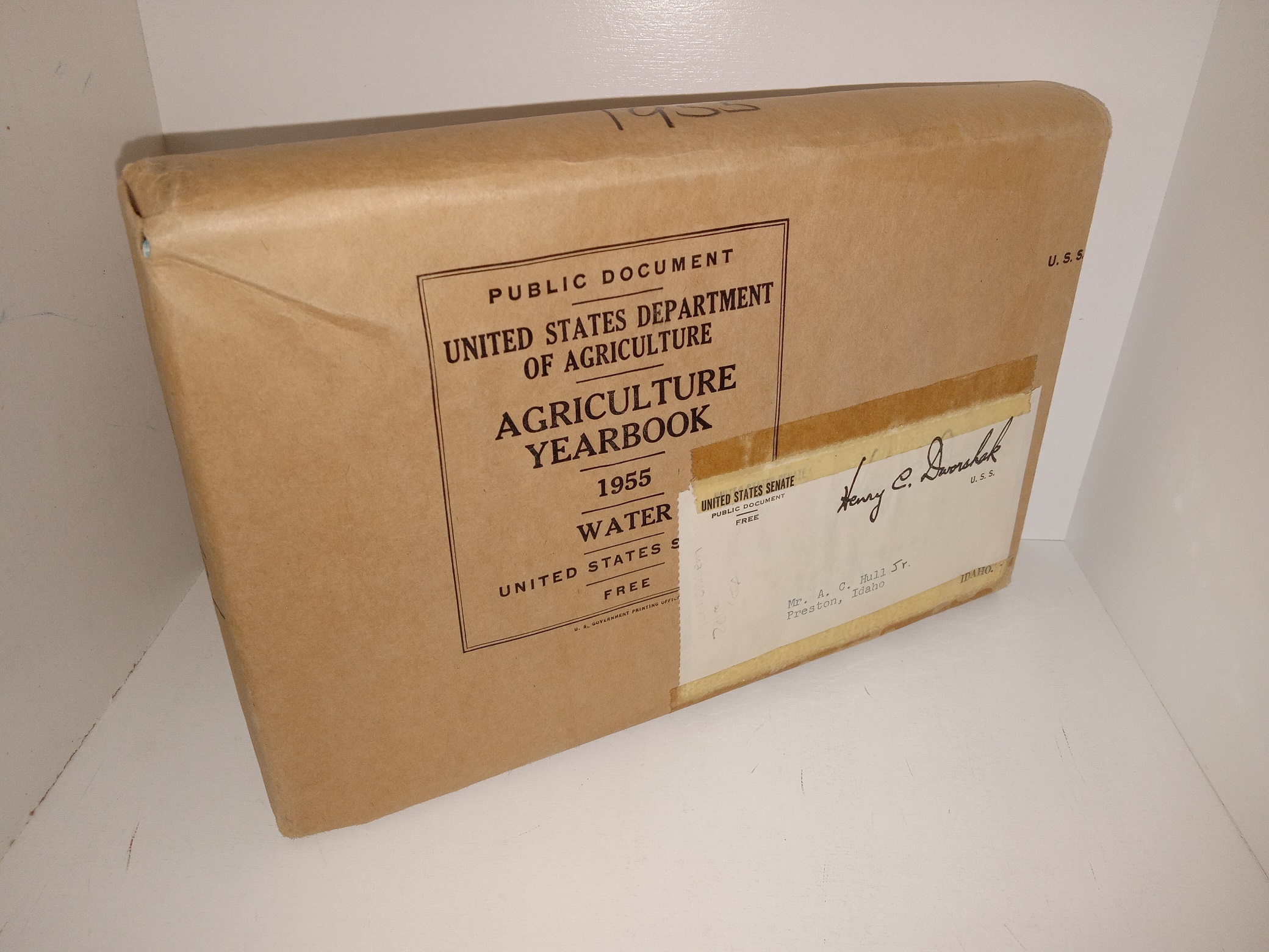 Agriculture Yearbook: 1955: Water (New in Original Packasging) (1956)