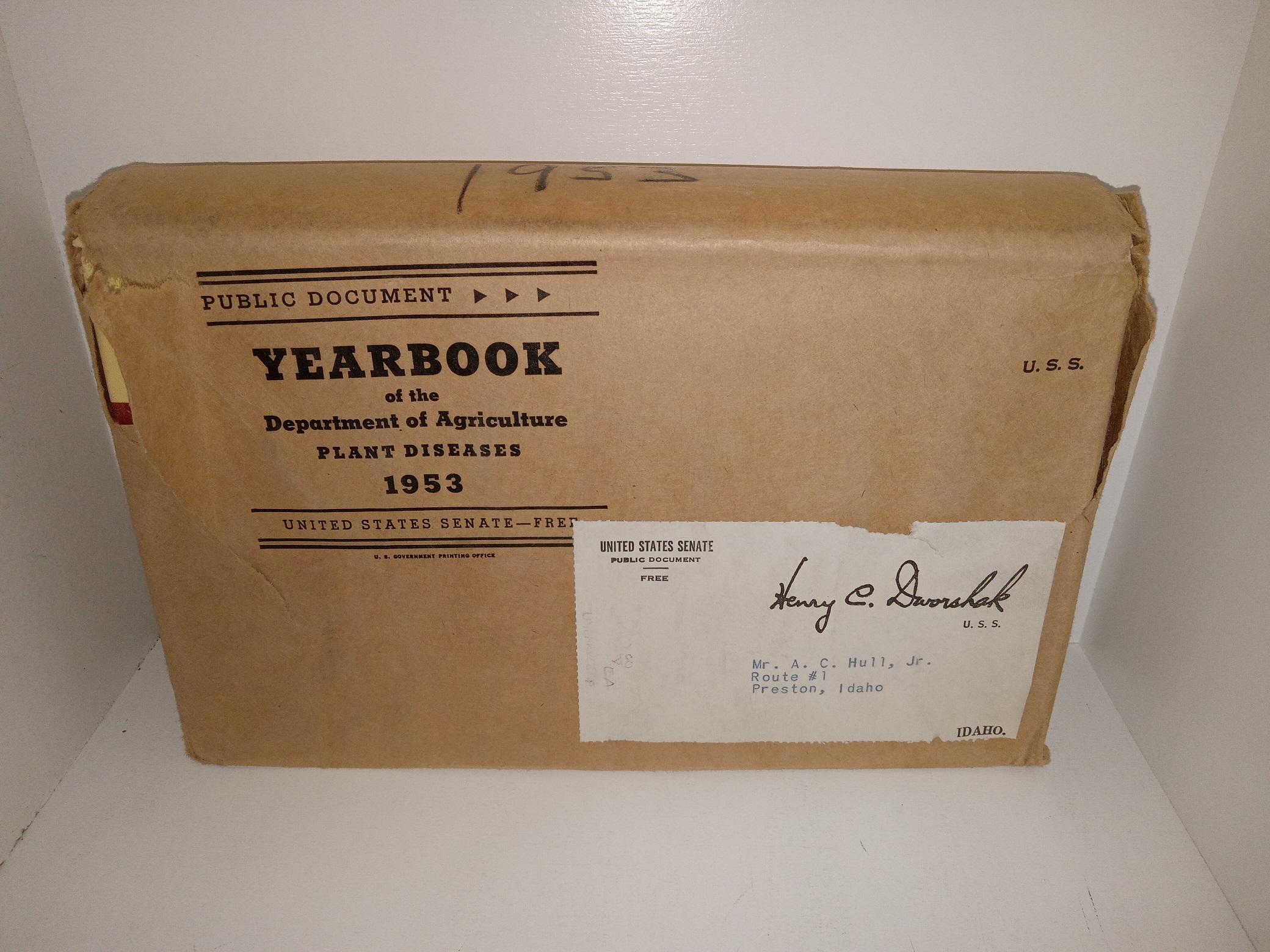 Yearbook of the Department of Agriculture: Plant Diseases 1953 (New) (1953) ~ Unknown Author