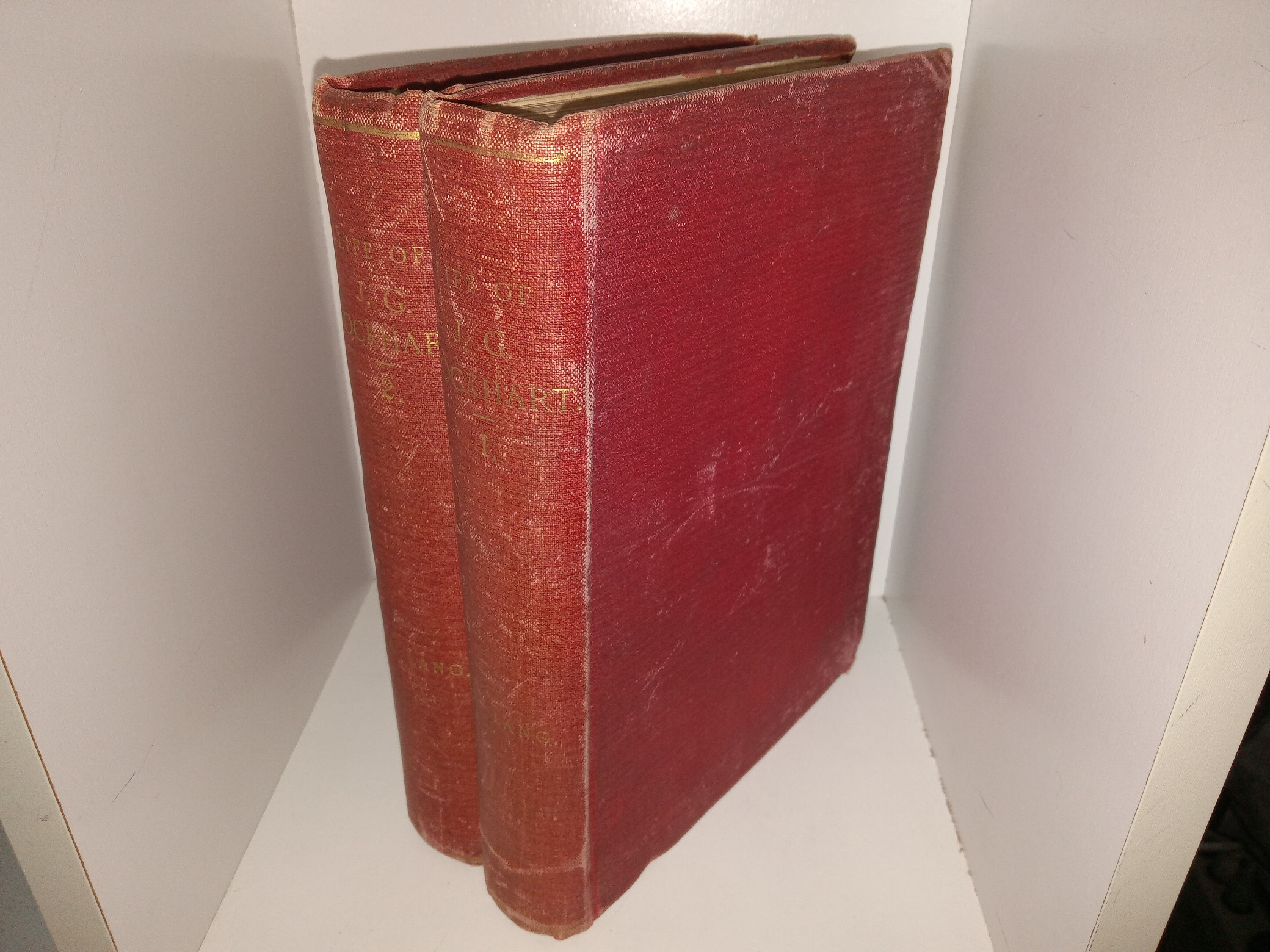 Life of J. G. Bookheart Vols. 1 & 2 (1897) ~ by Andrew Lang