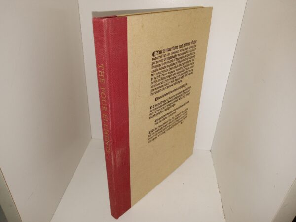 John Rastell’s Interlude of The Four Elements (Signed by the Editor) (Limited Edition of Only 500 Copies) (1971) ~ Edited by Roger Coleman