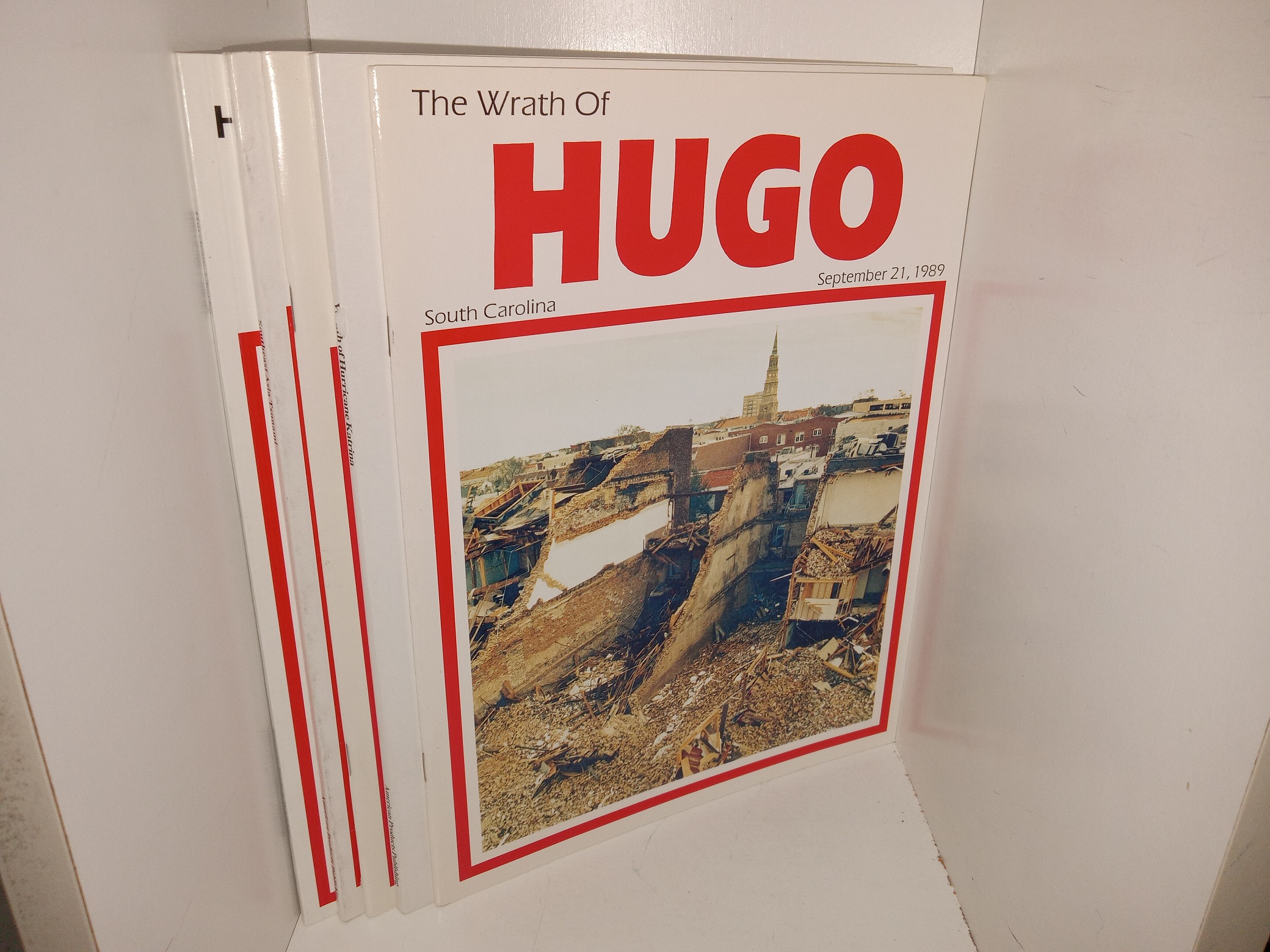 5 Books about Natural Disasters: Hurricane Charley: August 13, 2004 / Southeast Asia Tsunami: December 26, 2004 / Great Portland, Oregon Area, The Great Northwest Flood: February 1996 / America’s Worst Natural Disaster, The Wrath of Hurricane Katrina: Louisiana — Alabama — Mississippi — Florida: August 2005 / The Wrath of Hugo: South Carolina: September 21, 1989