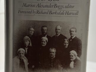 The Alexander Letters, 1787-1900, edited by Marion Alexander Boggs