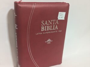 Santa Biblla: Letra Supergigante 19pt – Sociedades Biblicas Unidas – Zip Case Soft Cover – 2000