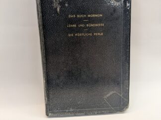 German Triple Combination – Church of Jesus Christ of Latter Day Saints – Softbound cover – 1920
