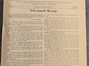 The Voice of Warning, Volume 13, Number 4, April, 1942 — Church of Christ Temple Lot Periodical