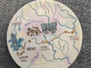 Rare Collector Plate — Carthage/Nauvoo to Winter Quarters to Utah — Popular Imports 1997