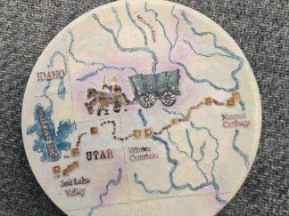 Rare Collector Plate — Carthage/Nauvoo to Winter Quarters to Utah — Popular Imports 1997