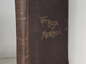 1888 ~ Pulpit Edition ~ Book of Mormon ~ Cloth Binding