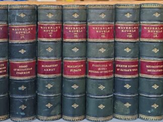 1862 — Waverley Novels — Sir Walter Scott — Vol. 1-9, 11-12 — [Missing Vol. 10]