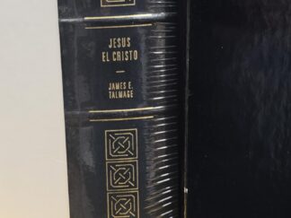 Jesus el Cristo / James E. Talmage / Black Leather Edition / New in Plastic and in Original Box