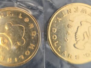 1849 $20 Mormon Gold Coin — REPLICA
