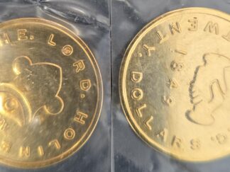 1849 $20 Mormon Gold Coin — REPLICA