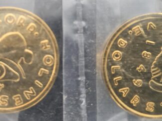 1849 $5 Mormon Gold Coin — REPLICA