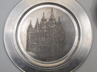 “Frederick Design” Salt Lake Temple Plate — #543 — “Limited Edition Temple Series”