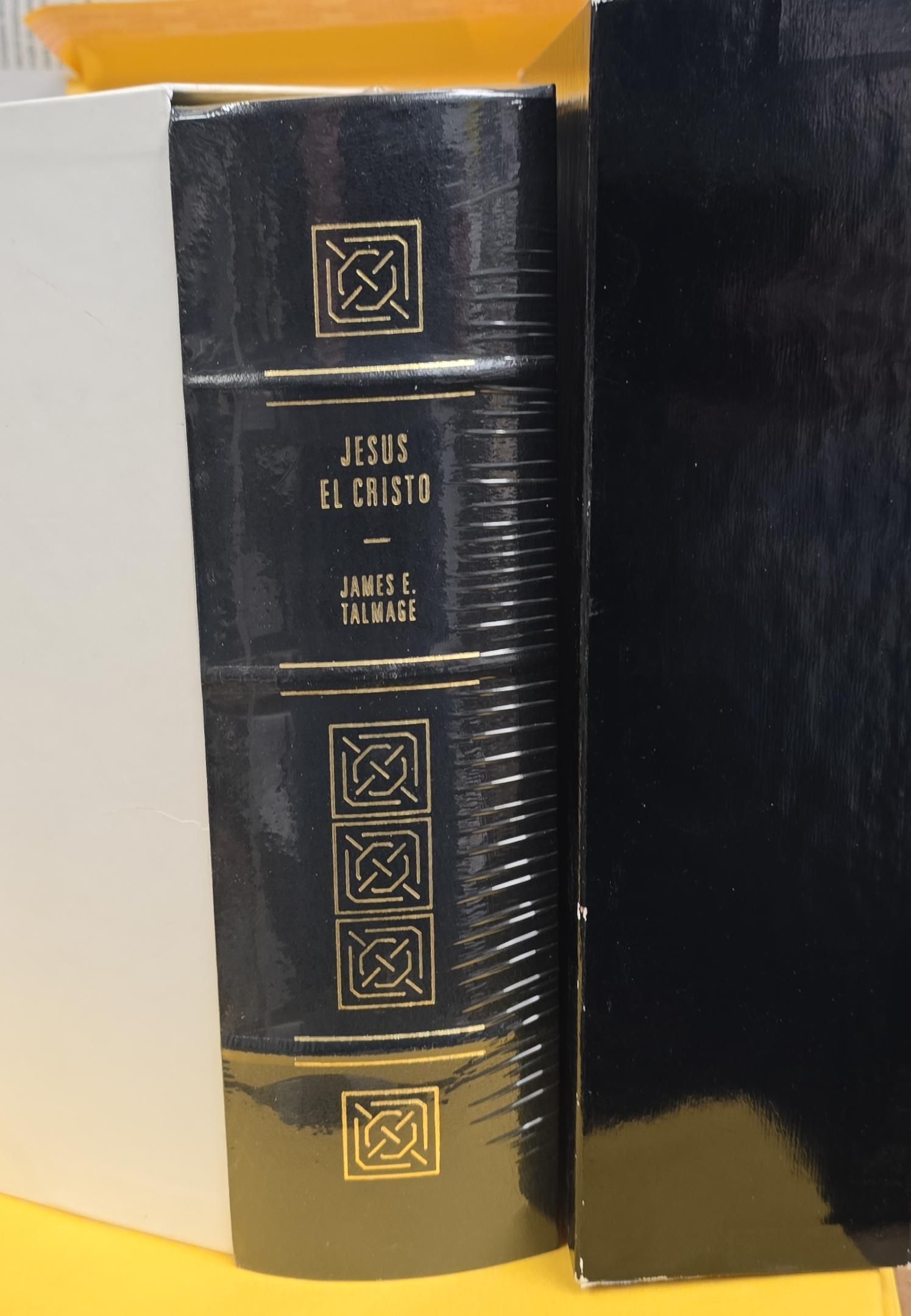 Jesus el Cristo / James E. Talmage / Black Leather Edition / New in Plastic and in Original Box