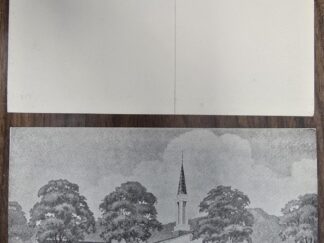 Old Unused Post Card of the LDS “Smith Ward Chapel” in Salt Lake City