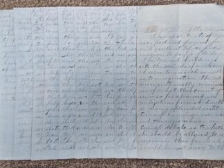 Old 11-Page Written History — The History of the Mormons