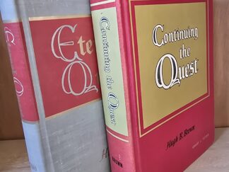 2 LDS Books: Eternal Quest / Continuing the Quest, by Hugh B. Brown