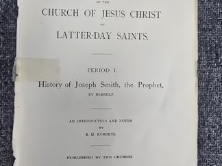 1902 Title Page Only — Signed by Elder ElRay L. Christiansen