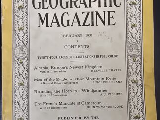 National Geographic Magazine — February, 1931
