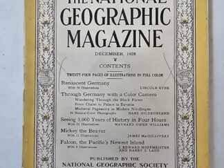 National Geographic Magazine — December, 1928