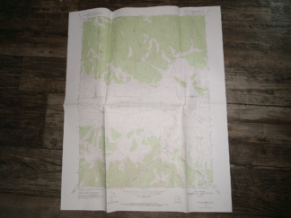 Matt’s Summit, Utah (22″x27″ Map) (1959)
