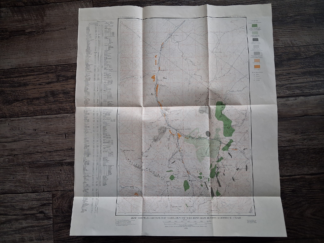 Map Showing Economic Geology of the Bingham Mining District Utah (22.5″x19.75″ Map) (1904)