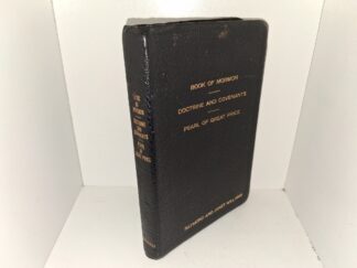 LDS, Black Leather, Triple Combination (1969)