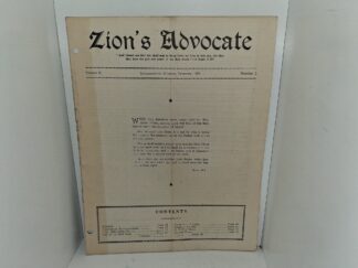 Zion’s Advocate: Vol. 31, No. 2, Independence, Missouri, February, 1954 (Published by the Church of Christ – Temple Lot) (1954)