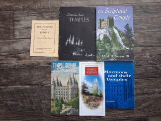6 Items on Temples: The Purpose of the Temple / Temple Square in Salt Lake City / Temple Square: 35 Acres in Downtown Salt Lake City / Mormons and Their Temples / Latter-day Saint Temples / The Scriptural Temple